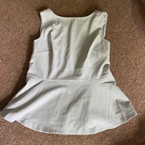 Banana republic peplum top